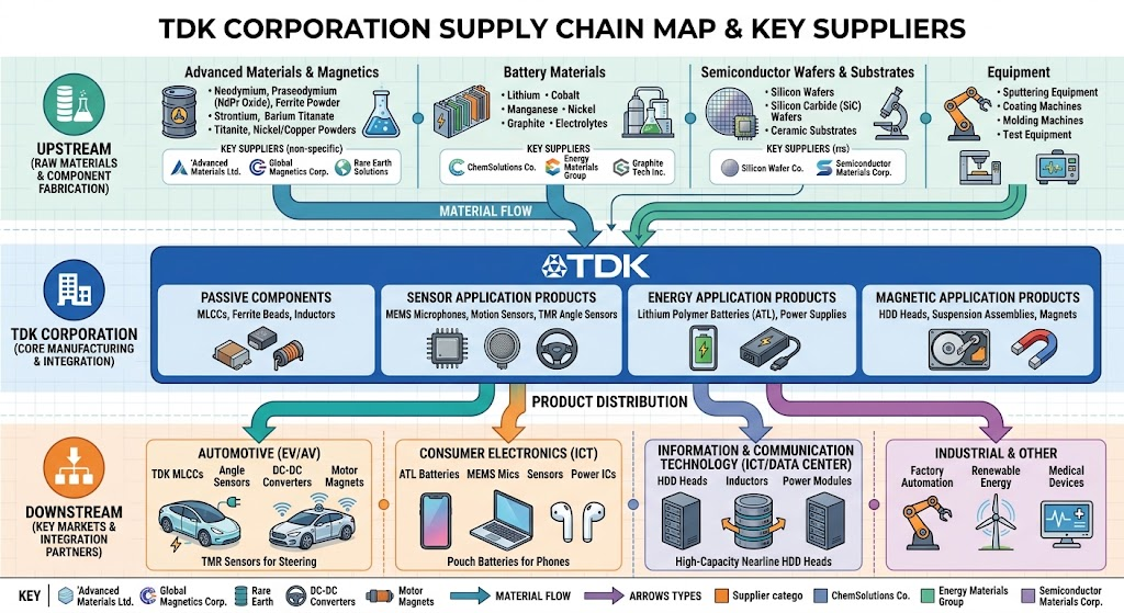 TDK supply chain